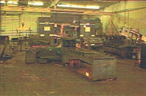 saw used at Loudon Steel